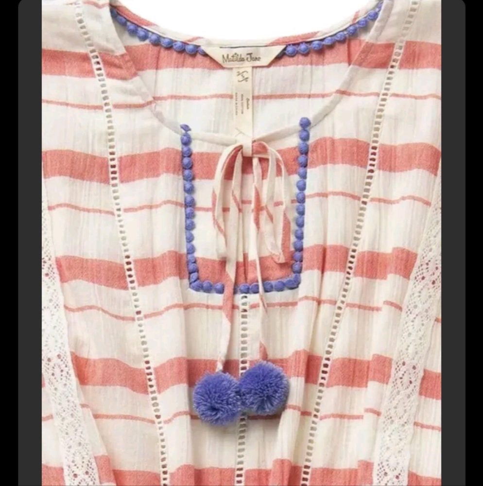 MATILDA JANE Beach Vibes Cover-Up size SMALL NWOT - Picture 7 of 9